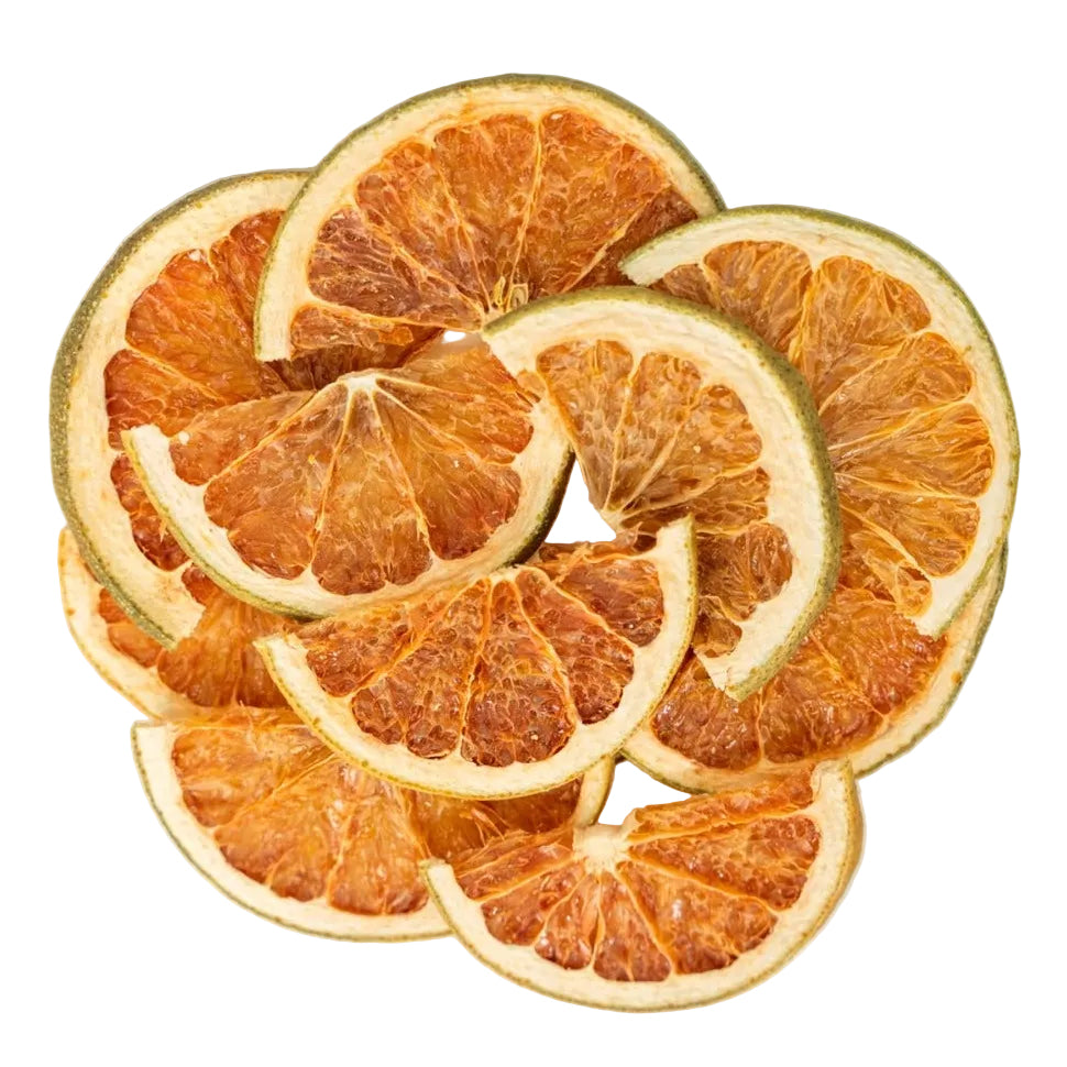 Dried Grapefruit Halves cocktail garnishes