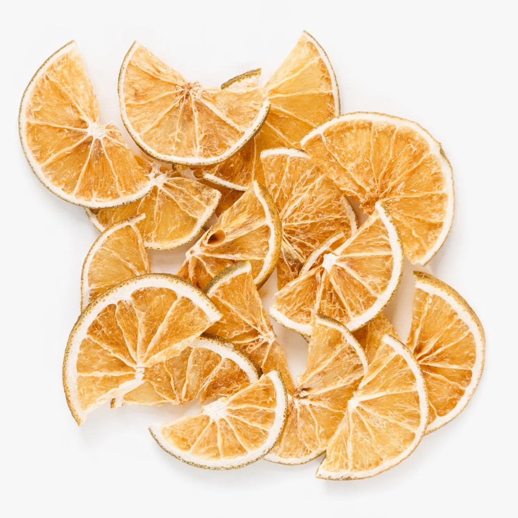 Dried Lemon Halves for cocktail garnishing