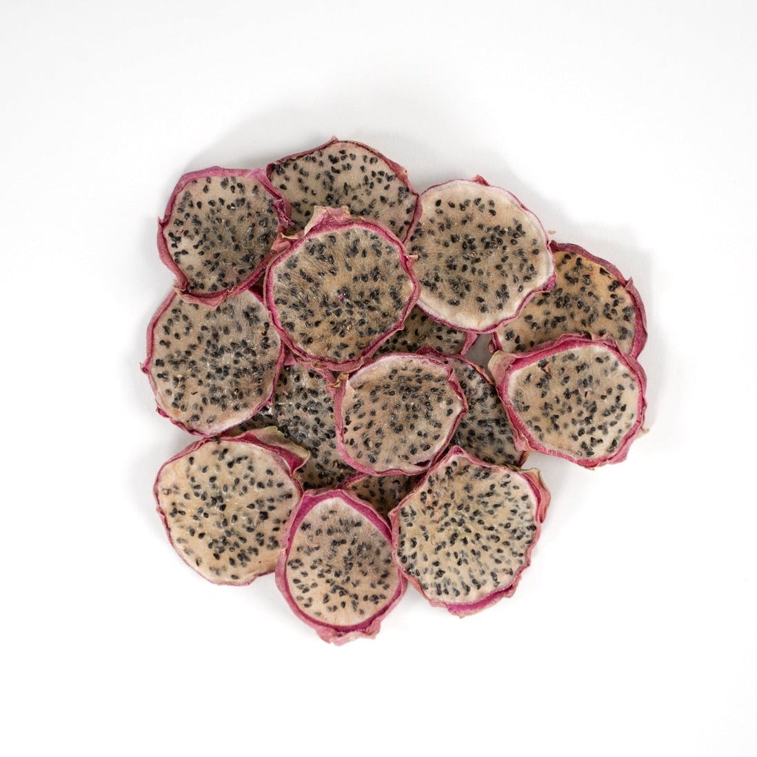 Dried White Dragon Fruit Garnish Slices
