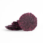 Dried red dragon fruit slices for cocktails and garnishes